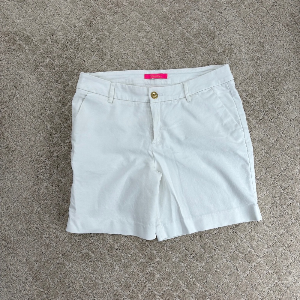 Lilly Pulitzer Size 10 Callahan 5" Mid Rise Shorts